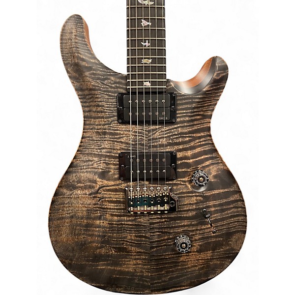 Used 2025 PRS 40TH ANNIVERSARY CUSTOM 24 SATIN LIMITED EDITION CHARCOAL Solid Body Electric Guitar