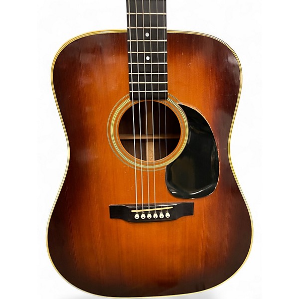 Vintage 1975 Martin 1975 D-28 NATURAL Acoustic Guitar