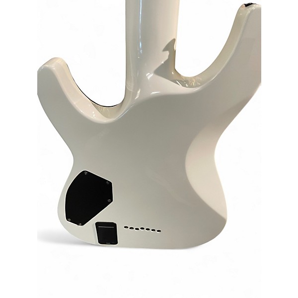 Used Schecter Guitar Research Hellraiser C7 7 String Olympic White Solid Body Electric Guitar