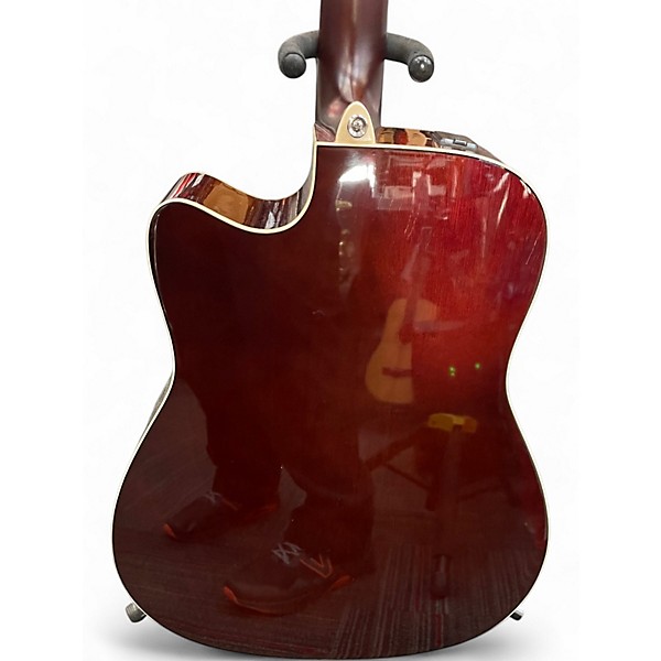 Used Yamaha FX335C Natural Acoustic Electric Guitar