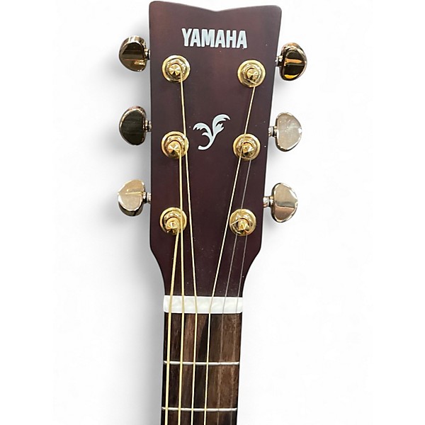 Used Yamaha FX335C Natural Acoustic Electric Guitar