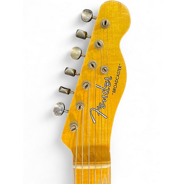 Used Fender Custom Shop 70th Anniversary Broadcaster Relic Nocaster Blonde Solid Body Electric Guitar