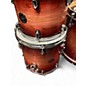 Used Mapex 4 Piece MAPEX ARMORY BIRCH/MAPLE 4PC Red Sunburst Drum Kit