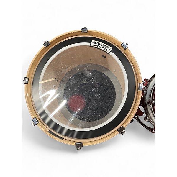 Used Mapex 4 Piece MAPEX ARMORY BIRCH/MAPLE 4PC Red Sunburst Drum Kit