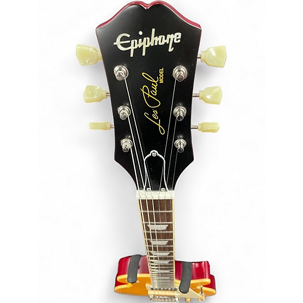 Used 2021 Epiphone Inspired by ‘59 Les Paul Standard Lemonburst Solid Body Electric Guitar