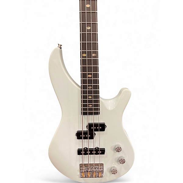 Used Mitchell MB100 Blue Electric Bass Guitar