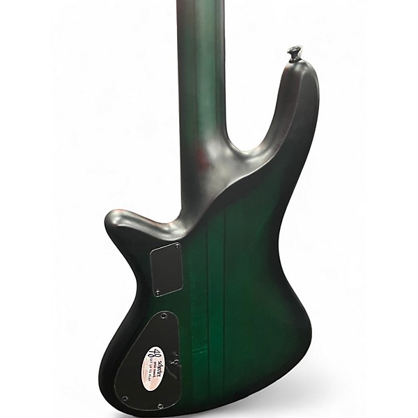 Used Schecter Guitar Research STUDIO 4 EMERALD BURST Electric Bass Guitar