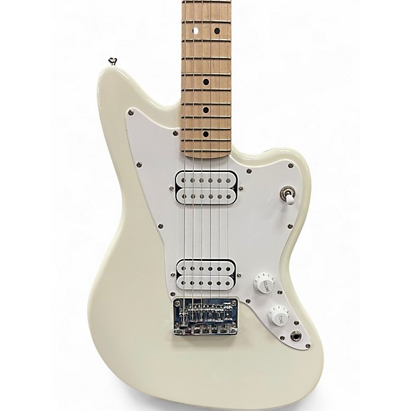 Used 2021 Squier Mini Affinity Jazzmaster Alpine White Solid Body Electric Guitar