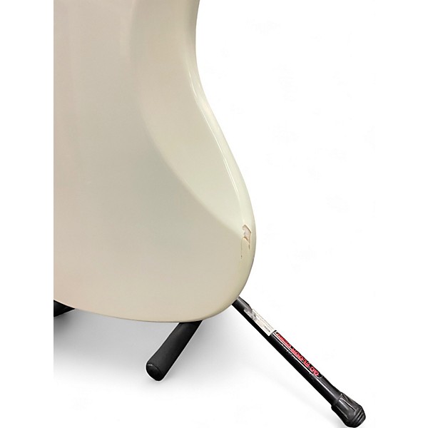 Used 2021 Squier Mini Affinity Jazzmaster Alpine White Solid Body Electric Guitar