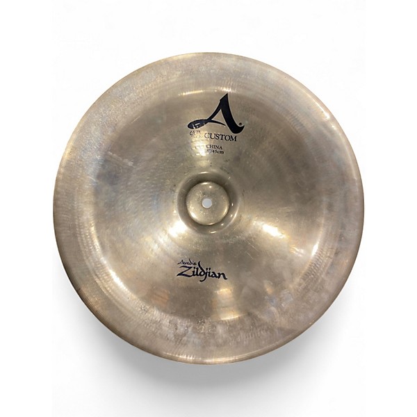 Used Zildjian 18in A Custom China Cymbal