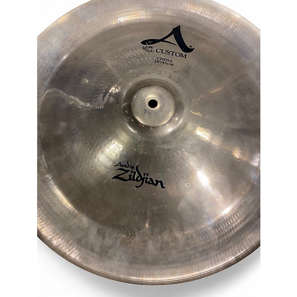 Used Zildjian 18in A Custom China Cymbal