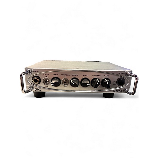 Used Gallien-Krueger MB200 200W Ultralight Bass Amp Head