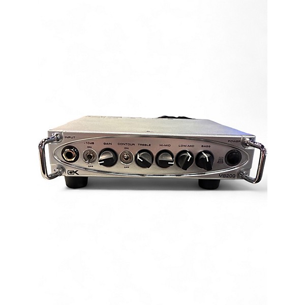 Used Gallien-Krueger MB200 200W Ultralight Bass Amp Head
