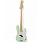 Used Squier Precision Bass Surf Green Electric Bass Guitar thumbnail