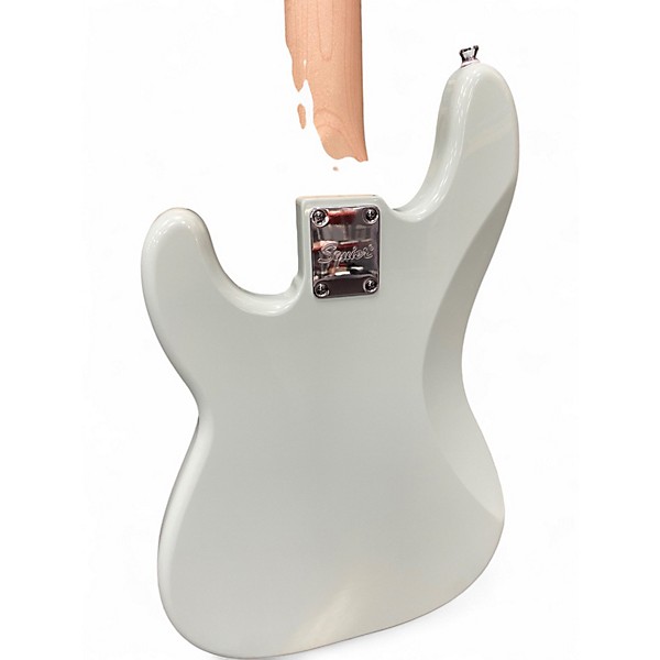 Used Squier Precision Bass Surf Green Electric Bass Guitar