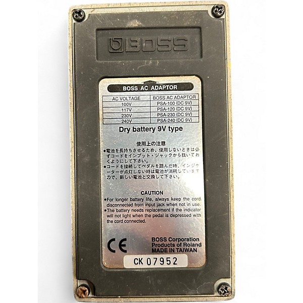 Used BOSS AW2 Auto Wah Effect Pedal