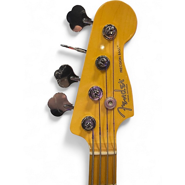 Used Fender American Professional II Precision Bass Olympic White Electric Bass Guitar