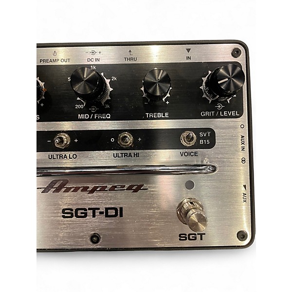 Used Ampeg SGT-DI All-in-One Bass Box Effects Pedal Bass Effect Pedal