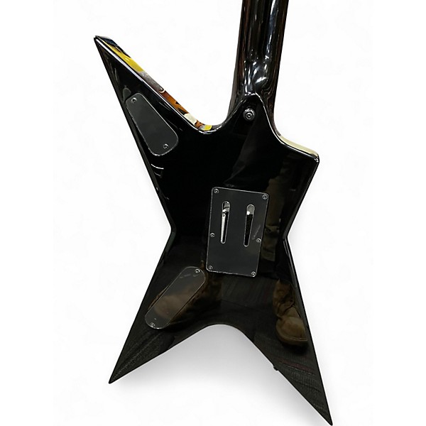 Used Dean Stealth Floyd Rose Trans Brazillian Solid Body Electric Guitar