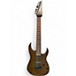 Used Ibanez RG7421 RG Series Flat Walnut Solid Body Electric Guitar thumbnail