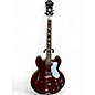 Used Epiphone Riviera Sparkling Burgundy Hollow Body Electric Guitar thumbnail