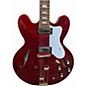 Used Epiphone Riviera Sparkling Burgundy Hollow Body Electric Guitar