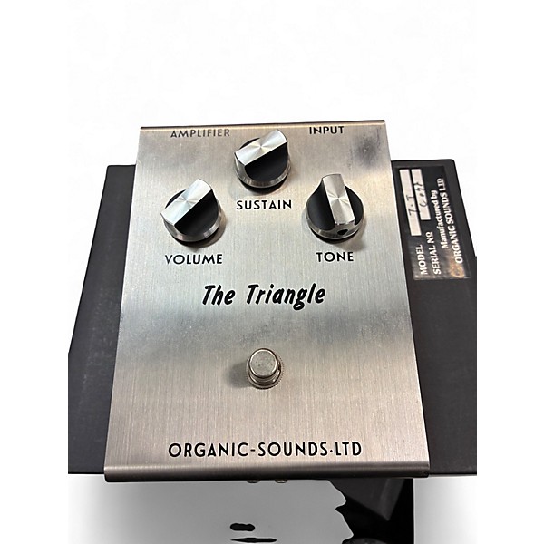 Used Organic Sounds THE TRIANGLE Effect Pedal Package