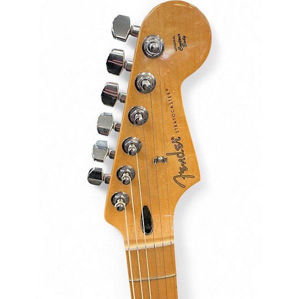 Used Fender SPECIAL EDITION PLAYER STRATOCASTER Black Solid Body Electric Guitar