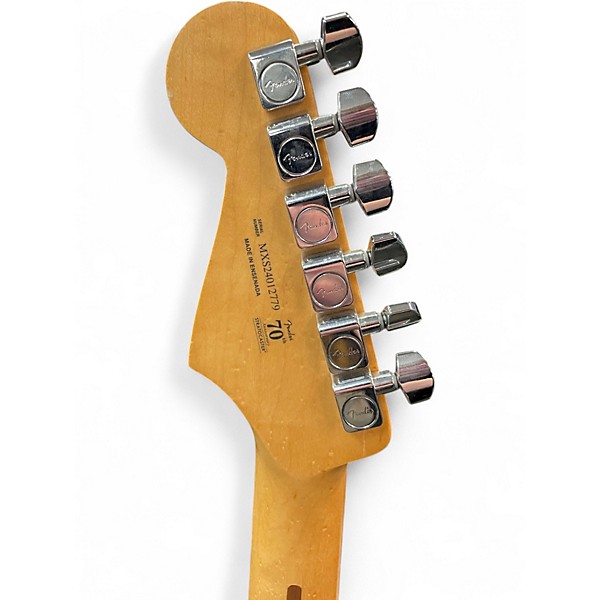 Used Fender SPECIAL EDITION PLAYER STRATOCASTER Black Solid Body Electric Guitar