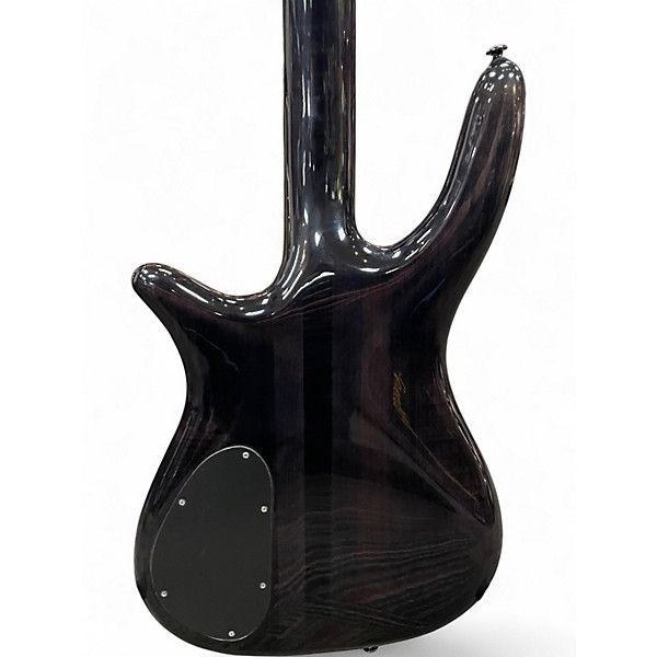 Used Spector NS94 Trans Black Electric Bass Guitar