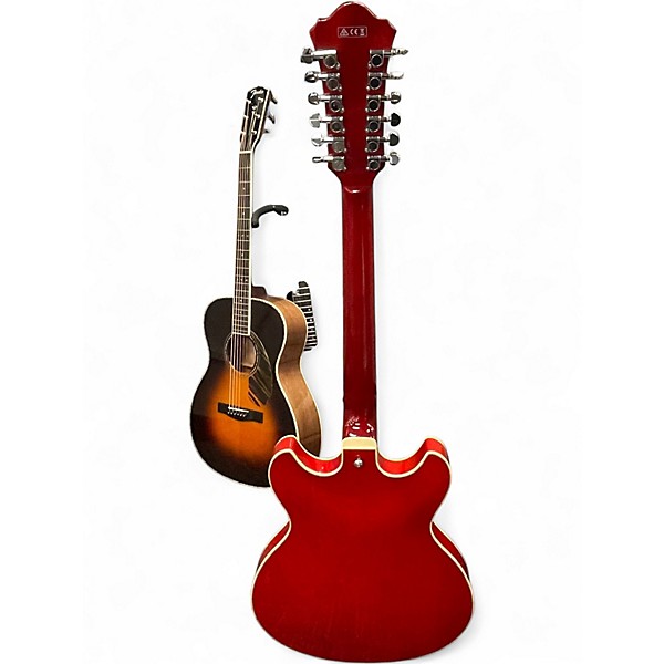 Used Ibanez AS7312 12 String Artcore Heritage Cherry Hollow Body Electric Guitar