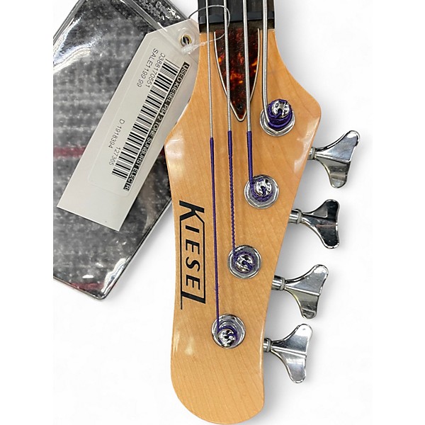 Used Kiesel PB4 2 Tone Sunburst Electric Bass Guitar