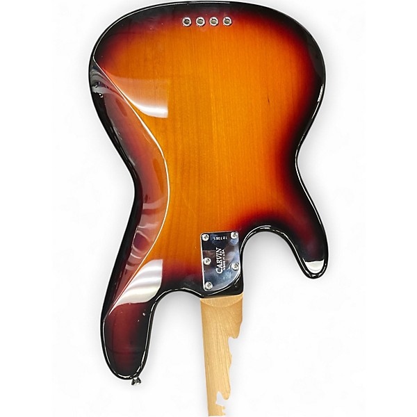 Used Kiesel PB4 2 Tone Sunburst Electric Bass Guitar