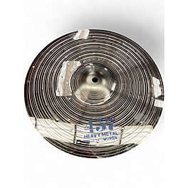 Used Wuhan Cymbals & Gongs 14in 457 Heavy Metal Hi-Hat Pair Cymbal
