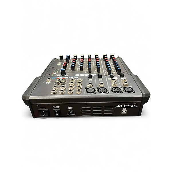 Used Alesis MultiMix 8 USB 8-Channel Unpowered Mixer