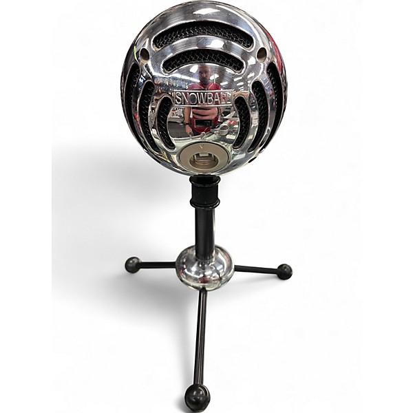 Used Blue Snowball USB Microphone