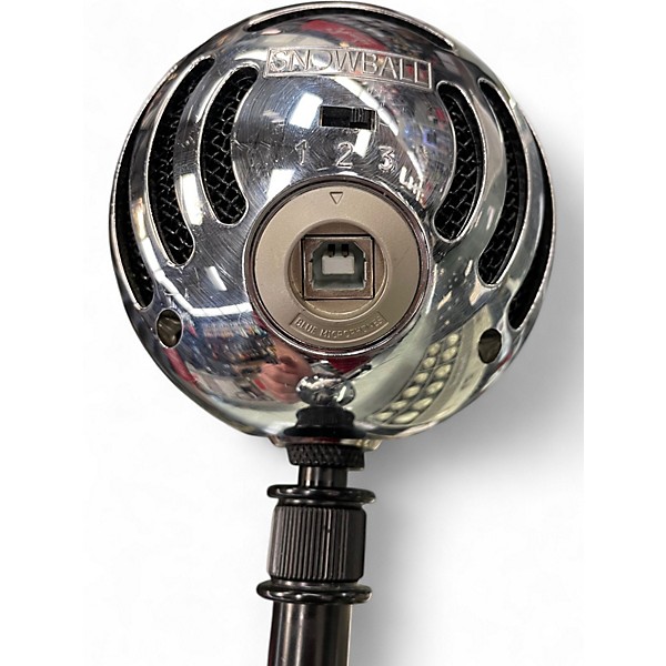 Used Blue Snowball USB Microphone