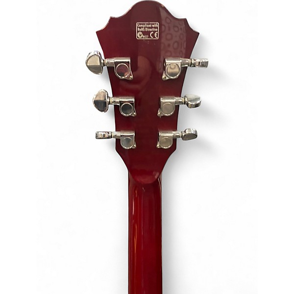 Used Ibanez AFS75T Artcore Bigsby RED Hollow Body Electric Guitar