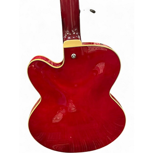 Used Ibanez AFS75T Artcore Bigsby RED Hollow Body Electric Guitar