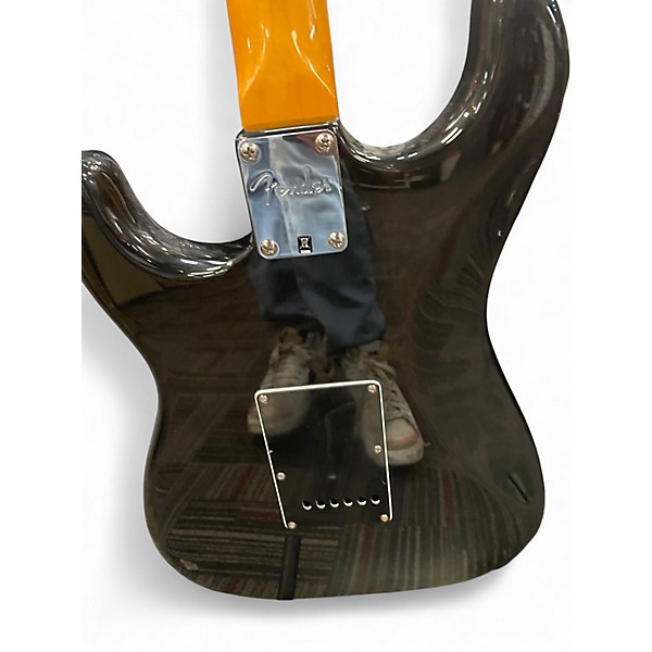 Used Fender Modern Player Stratocaster Trans Charcoal Solid Body Electric Guitar