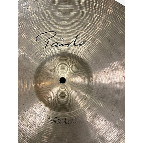 Used Paiste 20in Signature Full Ride Cymbal