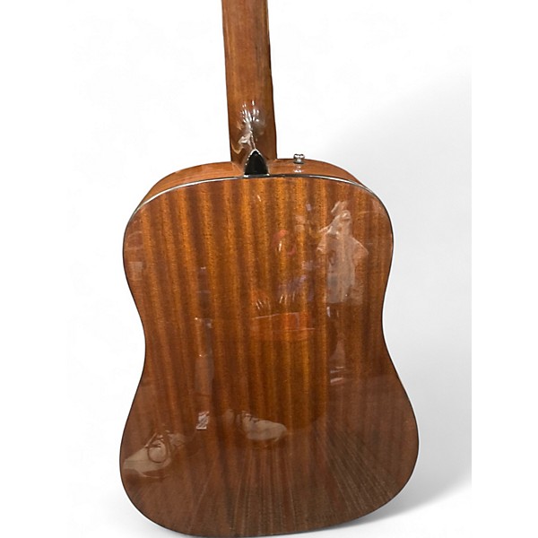 Used Fender CD60 Dreadnought Natural Acoustic Guitar