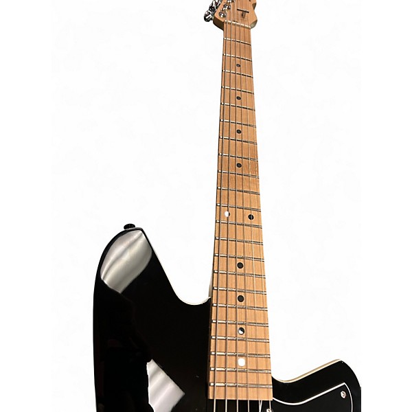 Used Reverend DESCENT BARITONE Black Baritone Guitars