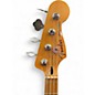 Used Fender PP ACTIVE JAZZ BASS MN OLP Antique Ivory Electric Bass Guitar