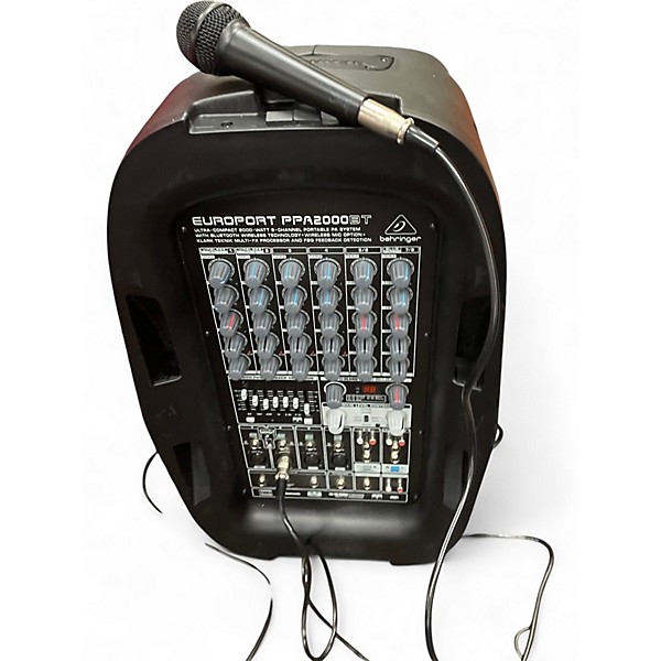 Used Behringer EUROPORT PPA2000BT Sound Package
