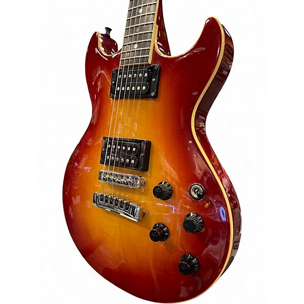 Used Fender Flame 3 Tone Sunburst Solid Body Electric Guitar