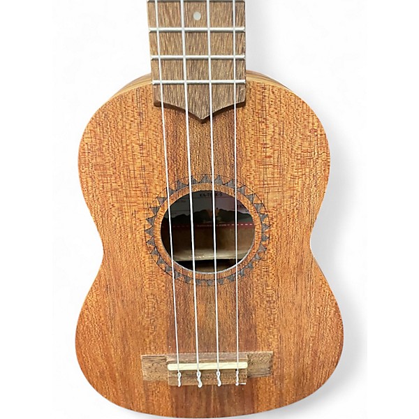 Used Kala KA-TEAK-S soprano Natural Ukulele