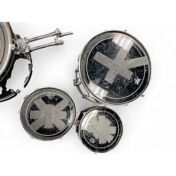 Used Pearl 4 Piece Forum Black Drum Kit