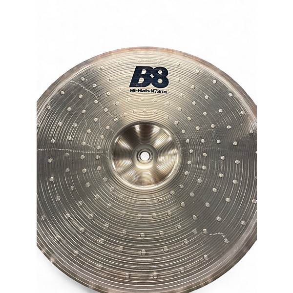 Used SABIAN 14in B8 Pro Hi Hat Pair Cymbal