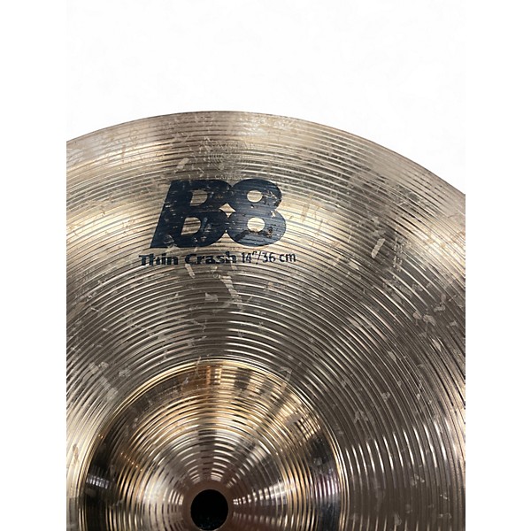 Used SABIAN 14in B8 Thin Crash Cymbal
